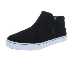 Clarks Women's Black Sneakers with White Sole